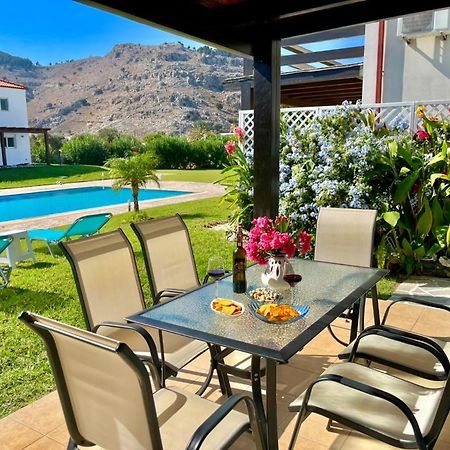 Posidonia Luxury Villas Kolympia Kolymbia Exteriör bild