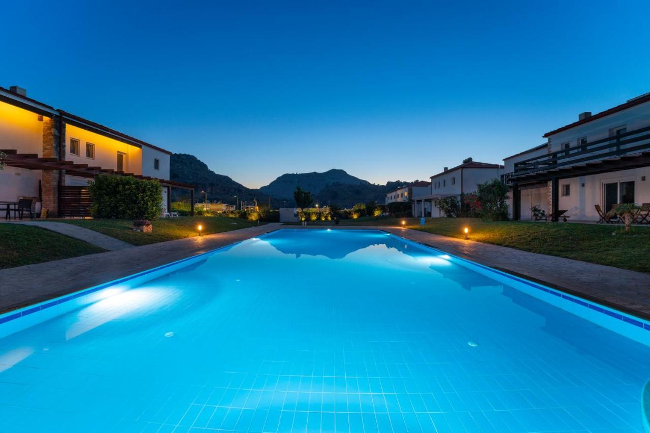 Posidonia Luxury Villas Kolympia Kolymbia Exteriör bild