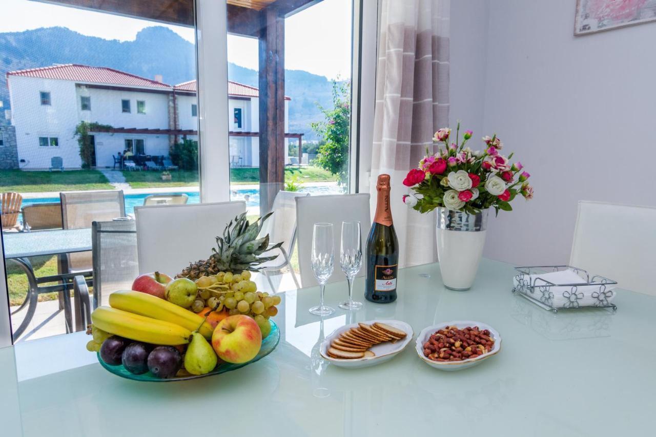 Posidonia Luxury Villas Kolympia Kolymbia Exteriör bild