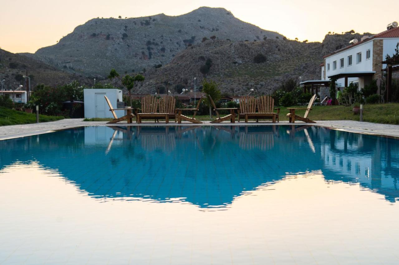 Posidonia Luxury Villas Kolympia Kolymbia Exteriör bild