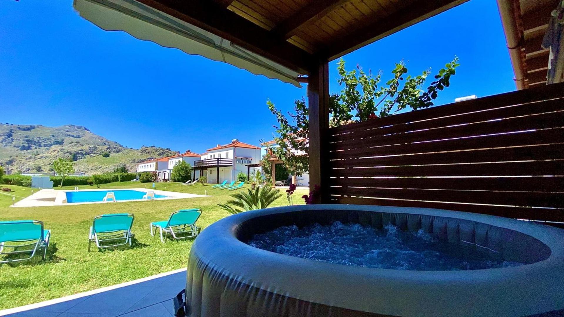 Posidonia Luxury Villas Kolympia Kolymbia Exteriör bild